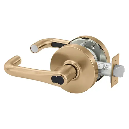 Cylindrical Lock Satin Bronze Clear Coated