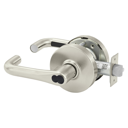 Cylindrical Lock Satin Nickel Plated Clear Coated