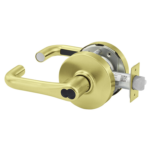 Cylindrical Lock Satin Brass