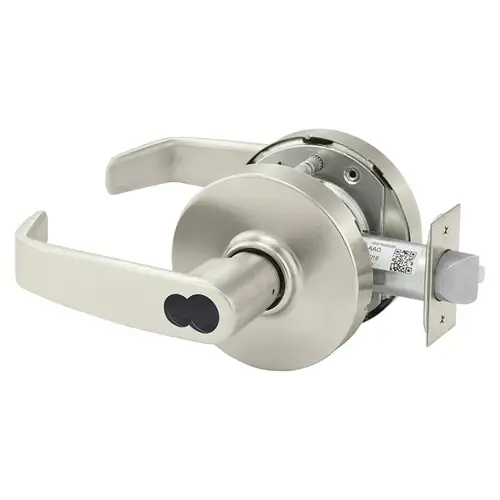 Cylindrical Lock Satin Nickel Plated Clear Coated