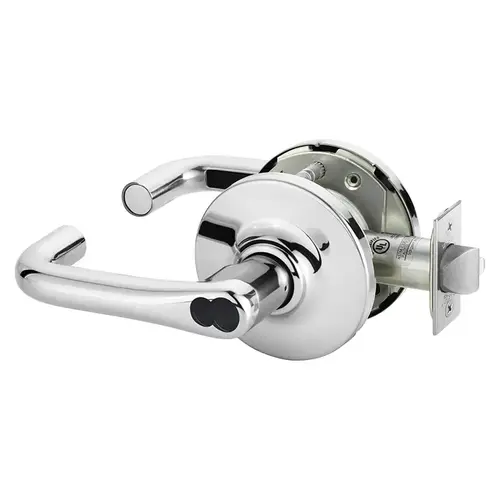 Cylindrical Lock Bright Chrome