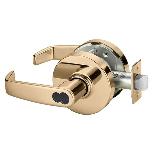 Cylindrical Lock Bright Bronze