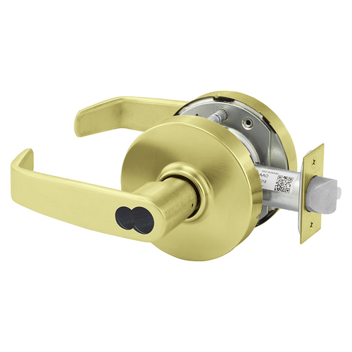 Cylindrical Lock Satin Brass