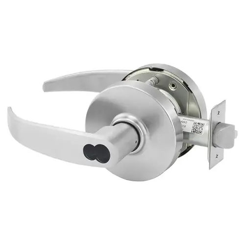 Cylindrical Lock Satin Chrome Anti-Microbial