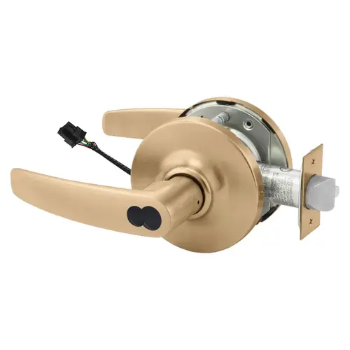 Electric Cylindrical Lock Satin Bronze Clear Coated