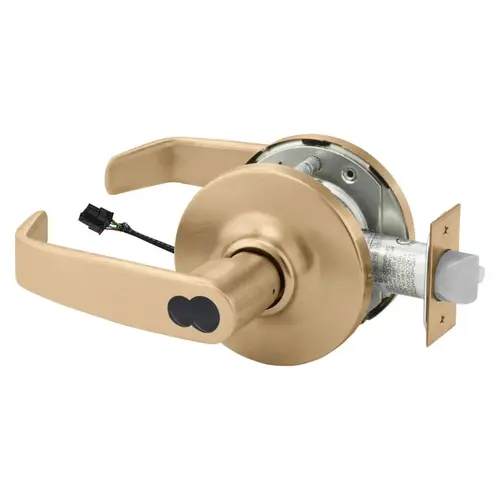 Electric Cylindrical Lock Satin Bronze Clear Coated