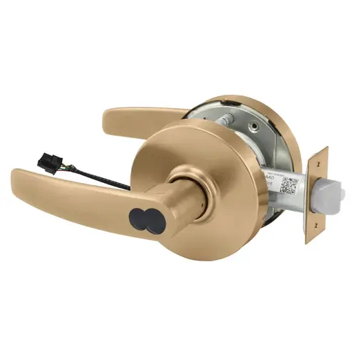 Electric Cylindrical Lock Satin Bronze Clear Coated