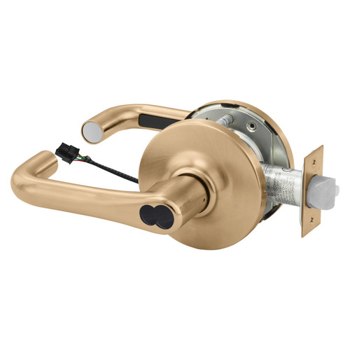 Electric Cylindrical Lock Satin Bronze Clear Coated