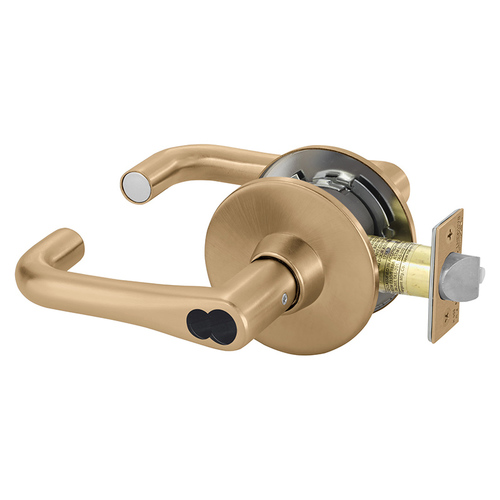 Cylindrical Lock Satin Bronze Clear Coated