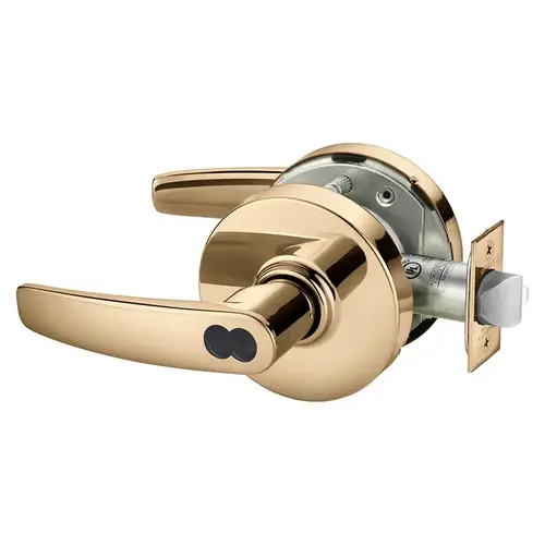 Cylindrical Lock Bright Bronze