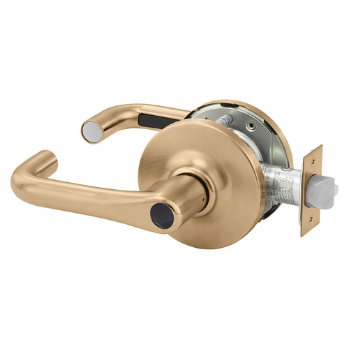 Cylindrical Lock Satin Bronze Clear Coated