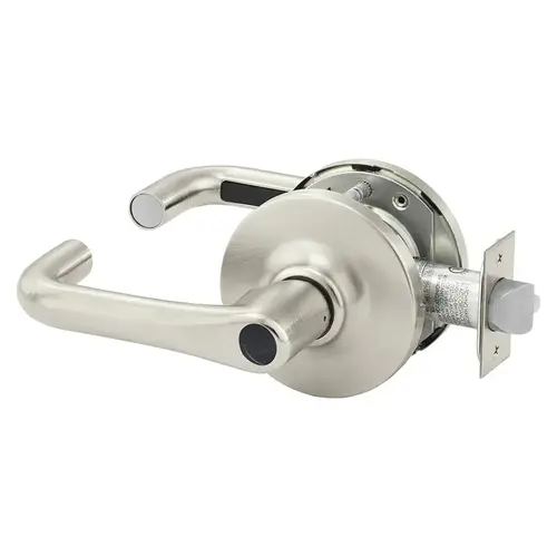 Cylindrical Lock Satin Nickel Plated Clear Coated