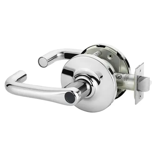 Cylindrical Lock Bright Chrome