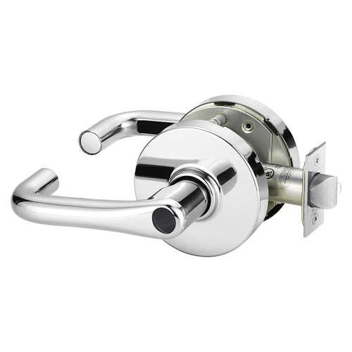 Cylindrical Lock Bright Chrome