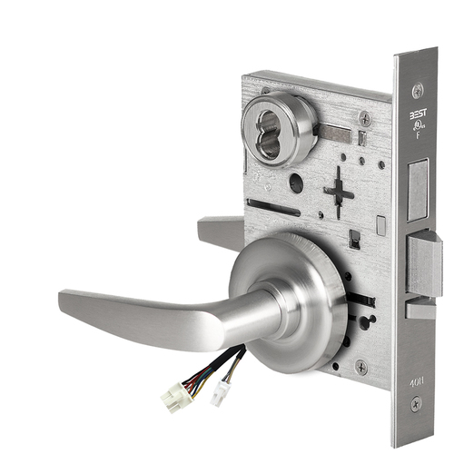 Electric Mortise Lock Satin Chrome