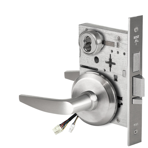 Electric Mortise Lock Satin Chrome