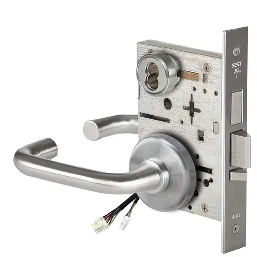 Electric Mortise Lock Satin Stainless Steel