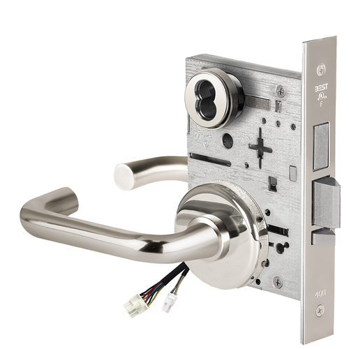 Electric Mortise Lock Bright Stainless Steel