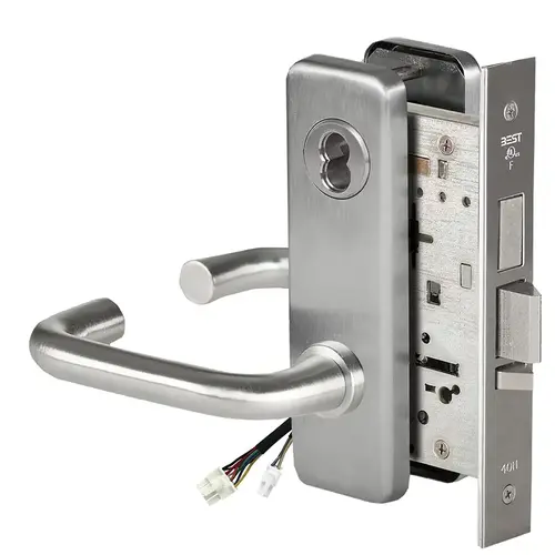 Electric Mortise Lock Satin Chrome