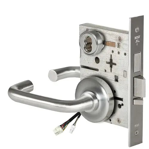 Electric Mortise Lock Satin Chrome