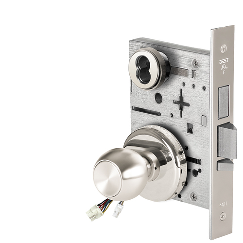 Electric Mortise Lock Bright Stainless Steel