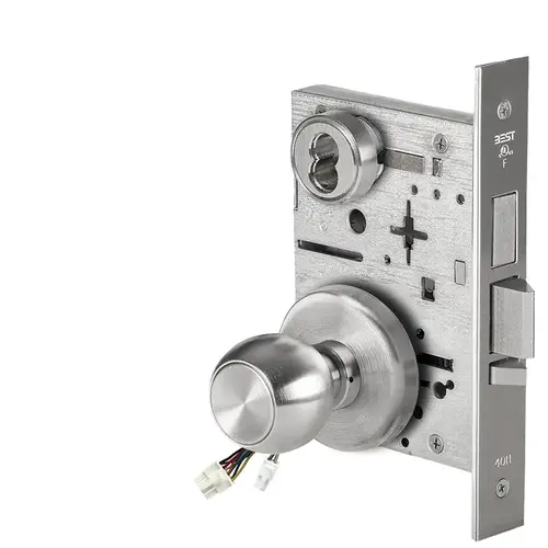 Electric Mortise Lock Satin Chrome