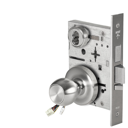 Electric Mortise Lock Satin Chrome