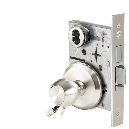 Electric Mortise Lock Bright Chrome