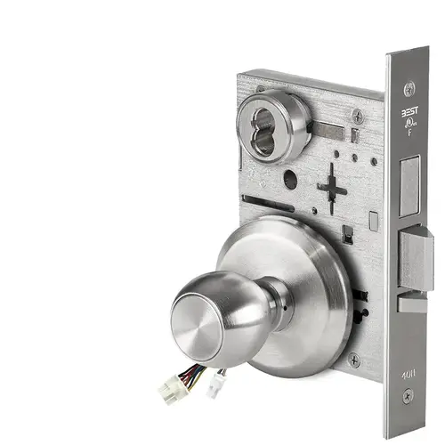 Electric Mortise Lock Satin Chrome