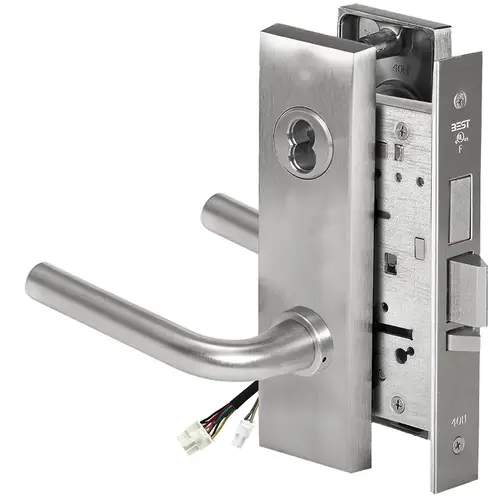 Electric Mortise Lock Satin Chrome