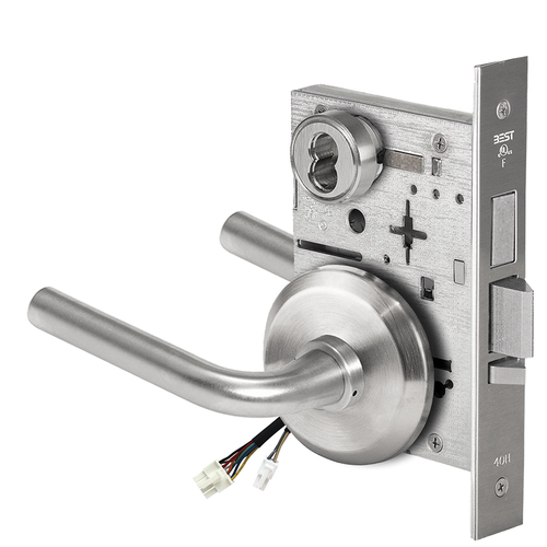 Electric Mortise Lock Satin Chrome