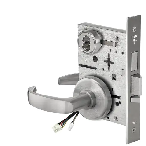 Electric Mortise Lock Satin Stainless Steel