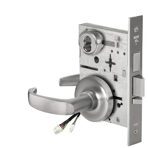 Electric Mortise Lock Satin Chrome