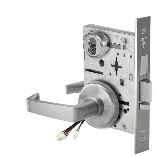 Electric Mortise Lock Satin Chrome