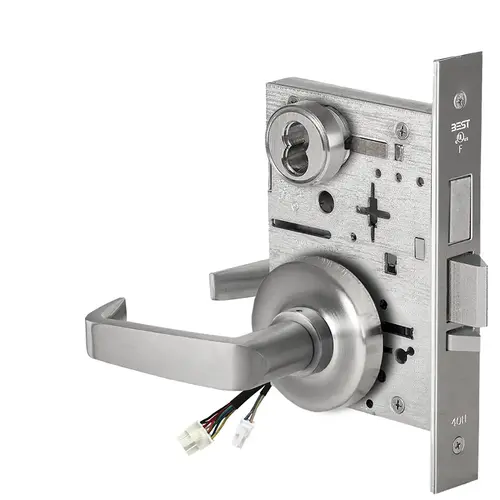 Electric Mortise Lock Satin Chrome