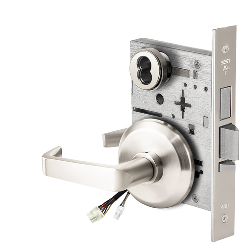 Electric Mortise Lock Bright Chrome