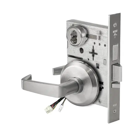 Electric Mortise Lock Satin Chrome