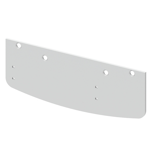 Door Closer Mounting Plates Bright Chrome