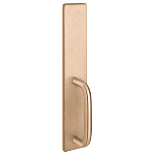 Exit Device Trim Satin Bronze Clear Coated