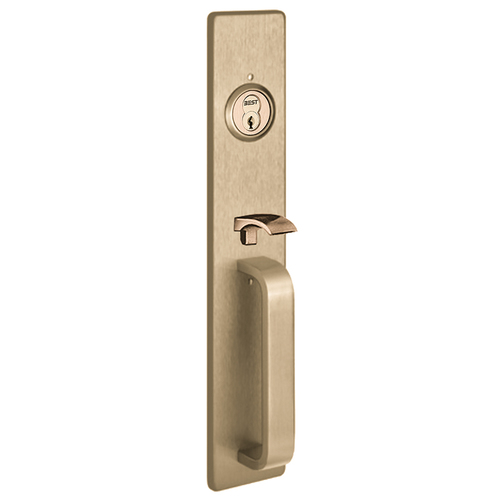 Exit Device Trim Satin Bronze Clear Coated