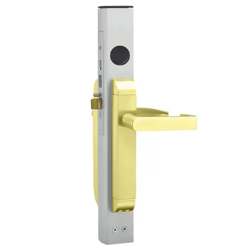 Aluminum Door Deadlocks Bright Brass