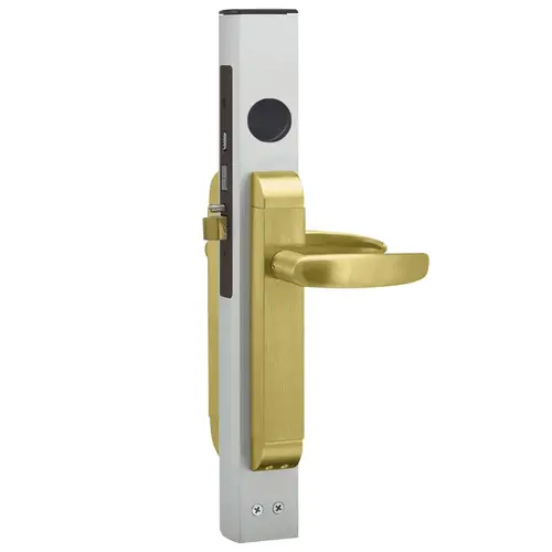 Aluminum Door Deadlocks Satin Brass