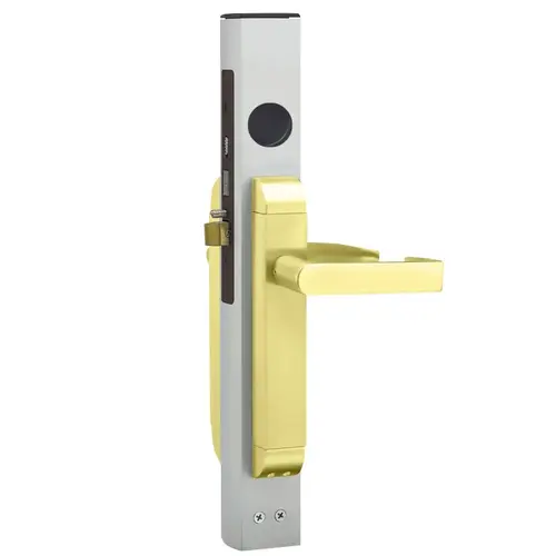 Aluminum Door Deadlocks Bright Brass