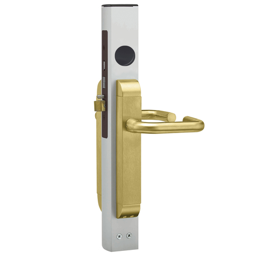 Aluminum Door Deadlocks Satin Brass