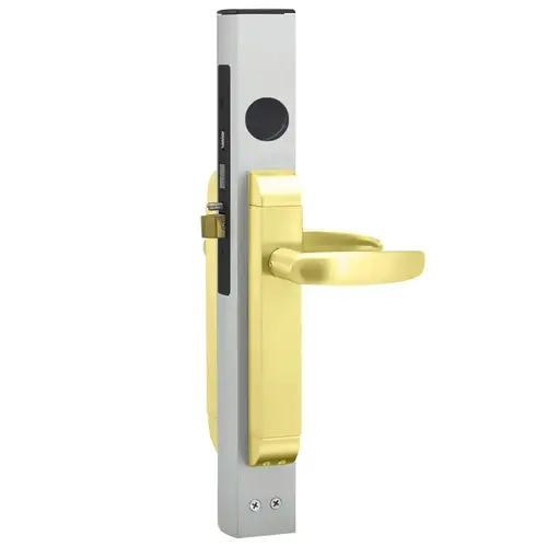 Aluminum Door Deadlocks Bright Brass