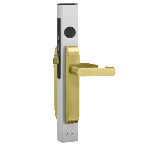 Aluminum Door Deadlocks Satin Brass