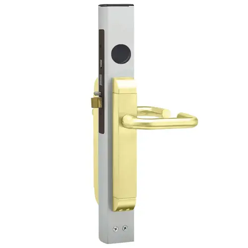 Aluminum Door Deadlocks Bright Brass