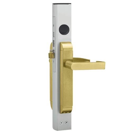 Aluminum Door Deadlocks Satin Brass