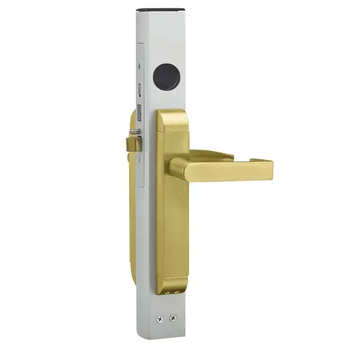 Aluminum Door Deadlocks Satin Brass