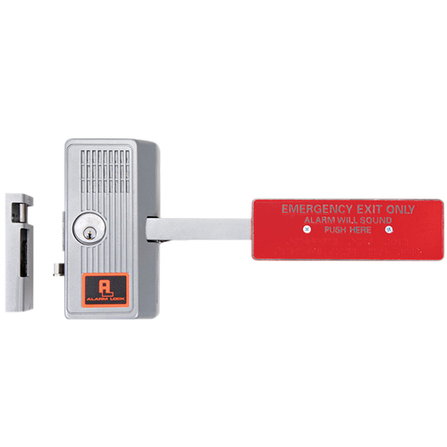 Alarm Lock 260XUS28 Sirenlock Panic Exit Alarm, Paddle, 2Minute Auto